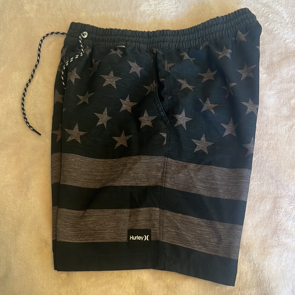 Men’s Drawstring Swim Trunks - Picture 4 of 5